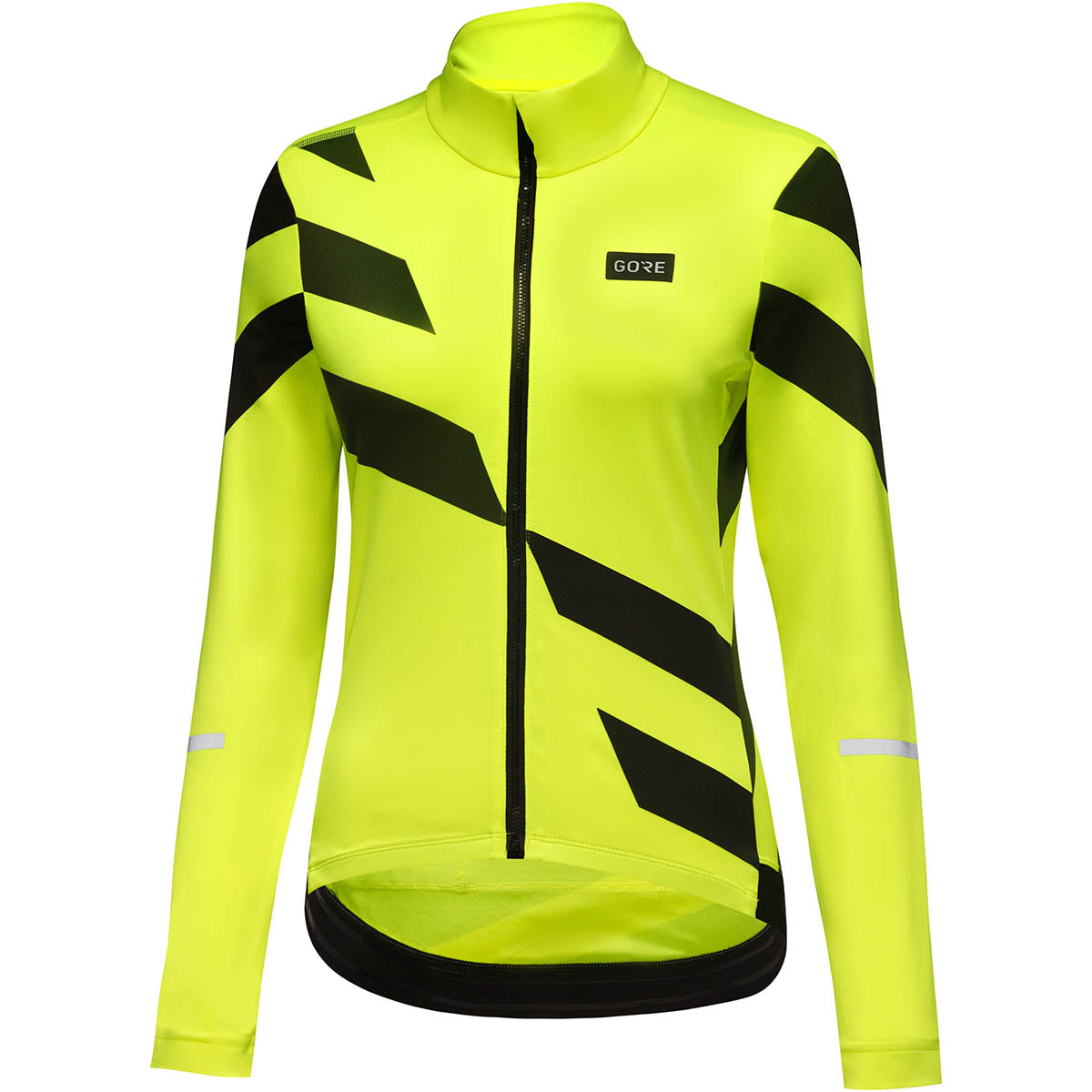 Gorewear Progress Thermo Jersey Womens - Neon Yellow / Utility Green