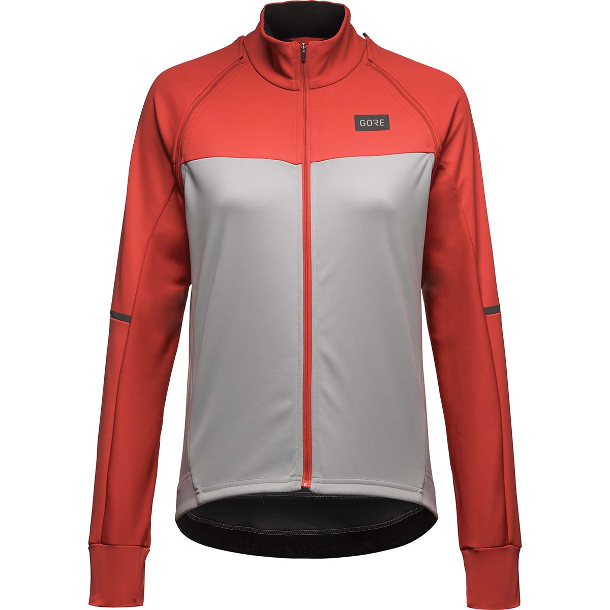 Gore Wear Phantom Jacket Womens - Lab Gray/Fireball