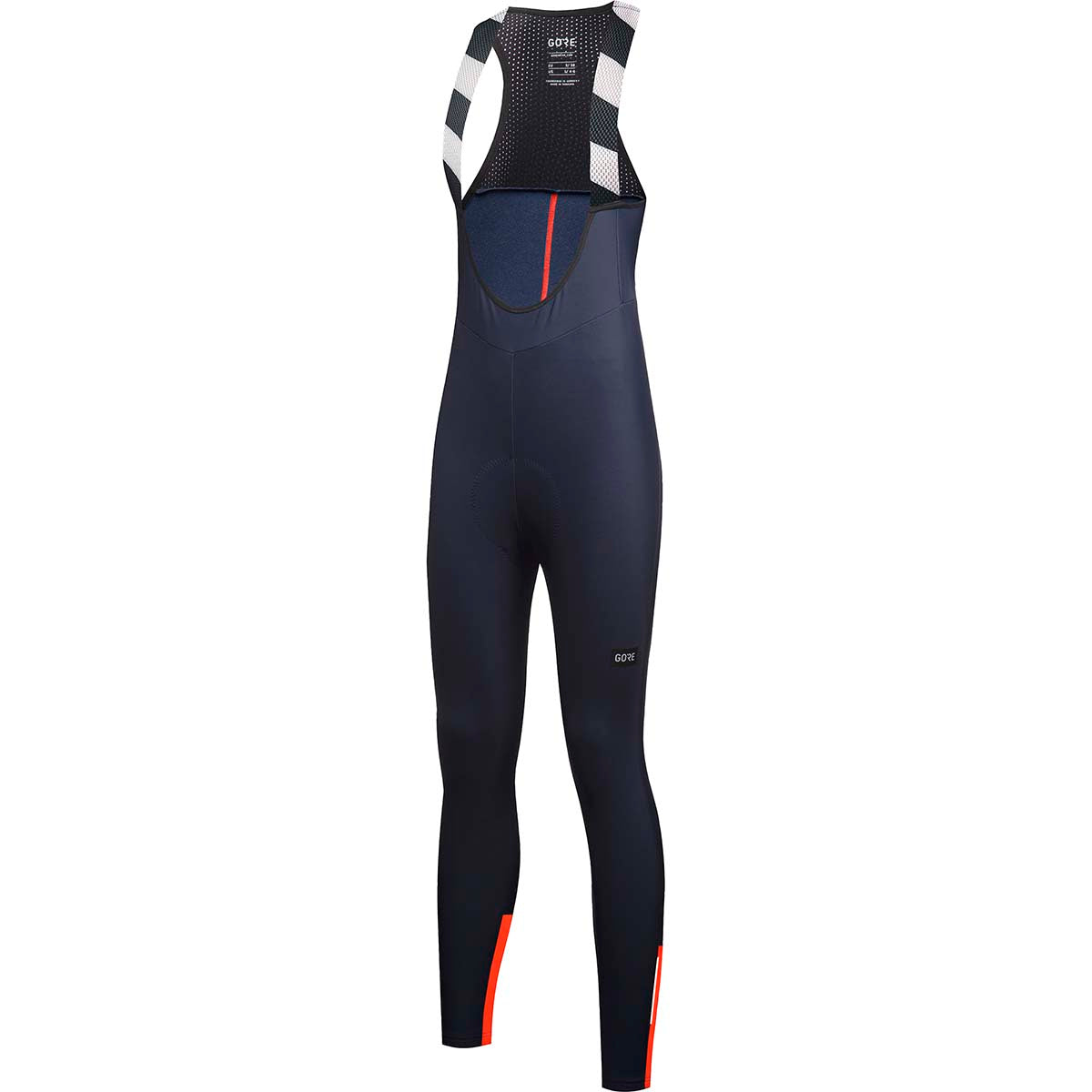 Gore Wear Progress Thermo Bib Tights+ Womens - Orbit Blue/Fireball
