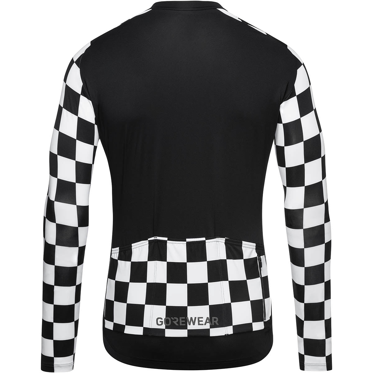 Gorewear Torrent Long Sleeve Jersey Mens - Black / White
