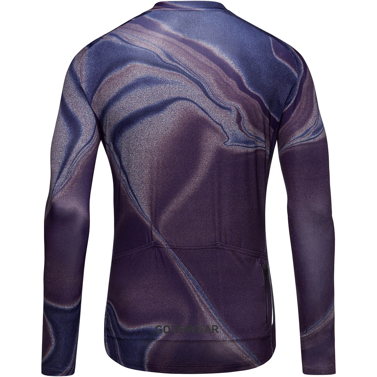 Gorewear Torrent Long Sleeve Jersey Mens - Process Purple / Ultramarine