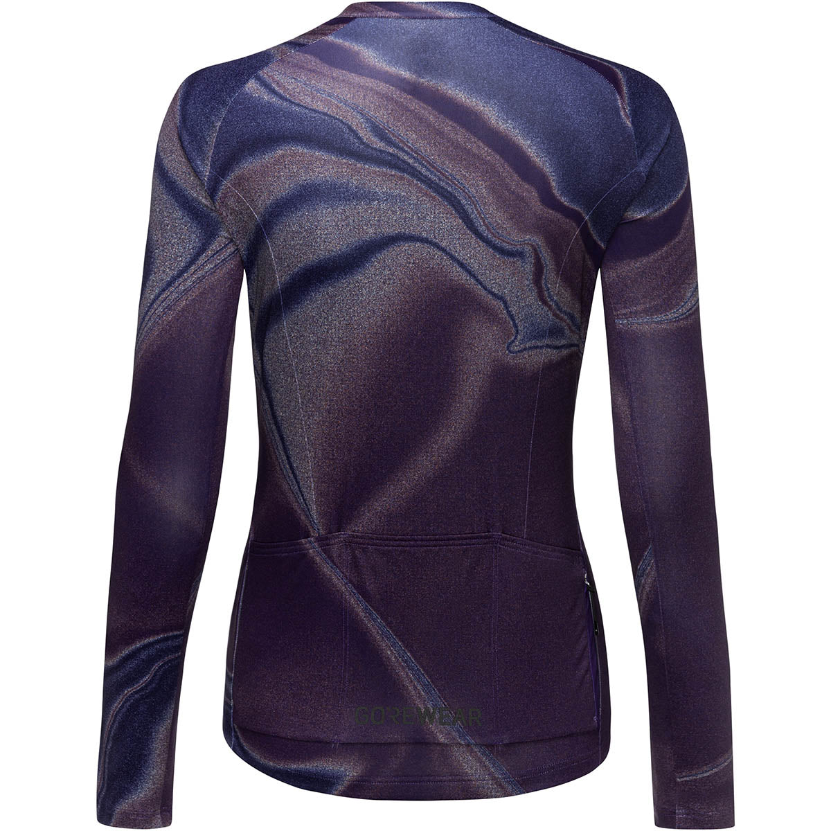Gorewear Torrent Long Sleeve Jersey Womens - Process Purple / Ultramarine