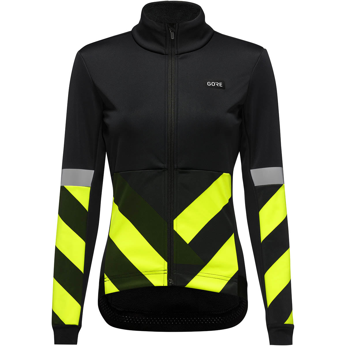 Gorewear Tempest Signal Jacket Womens - Black / Neon Yellow