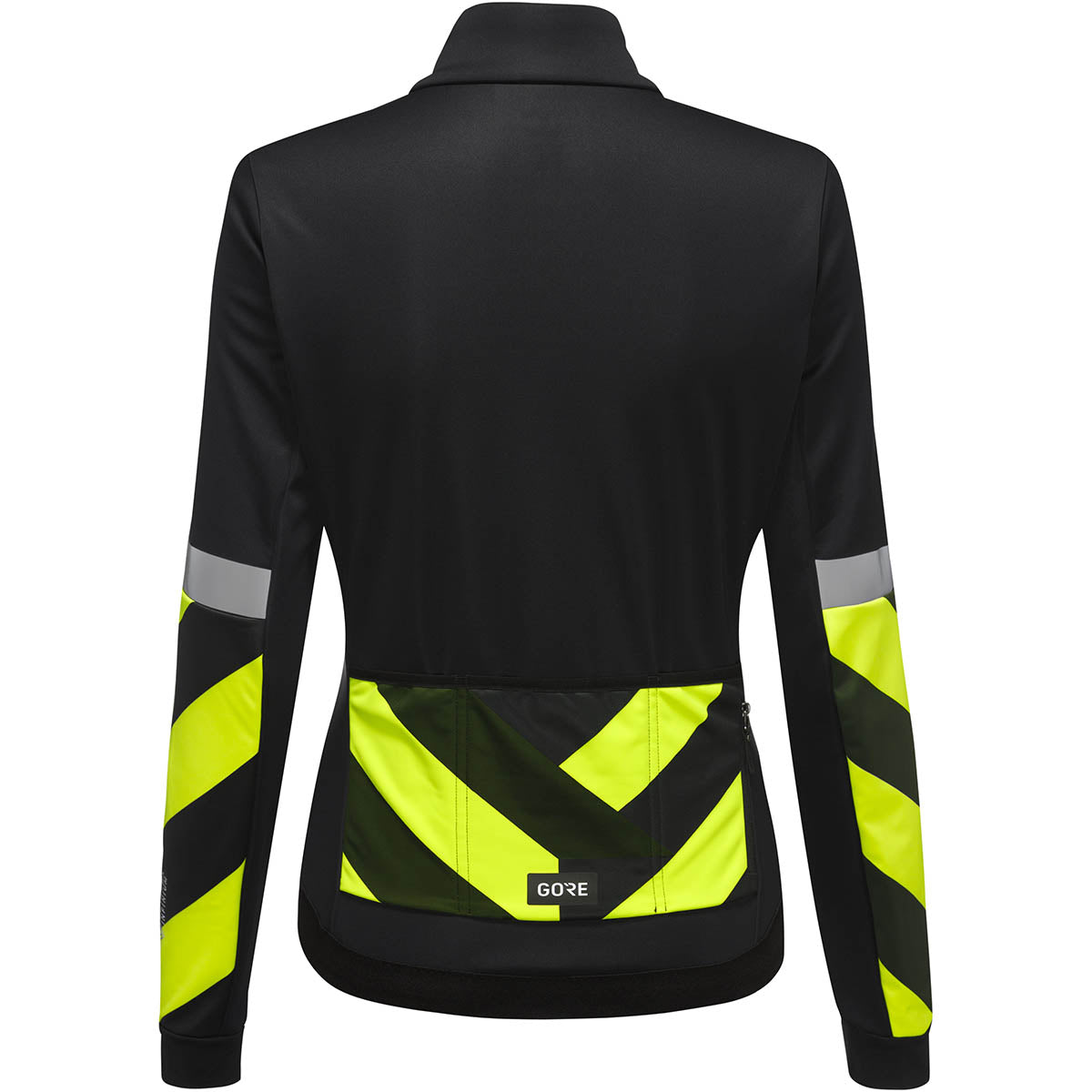 Gorewear Tempest Signal Jacket Womens - Black / Neon Yellow