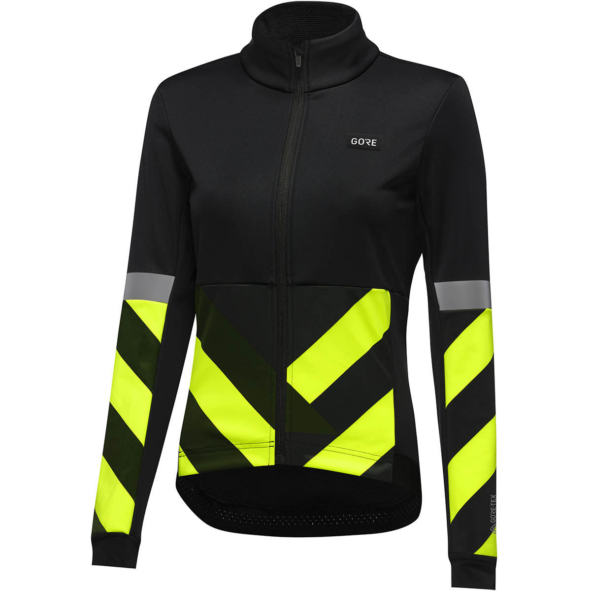 Gorewear Tempest Signal Jacket Womens - Black / Neon Yellow
