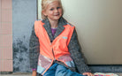 GOFLUO Bodyglower Gloria Kids Vest Coral Reflective