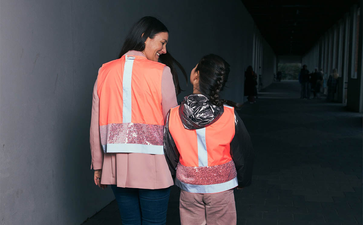 GOFLUO Bodyglower Gloria Vest Coral Reflective