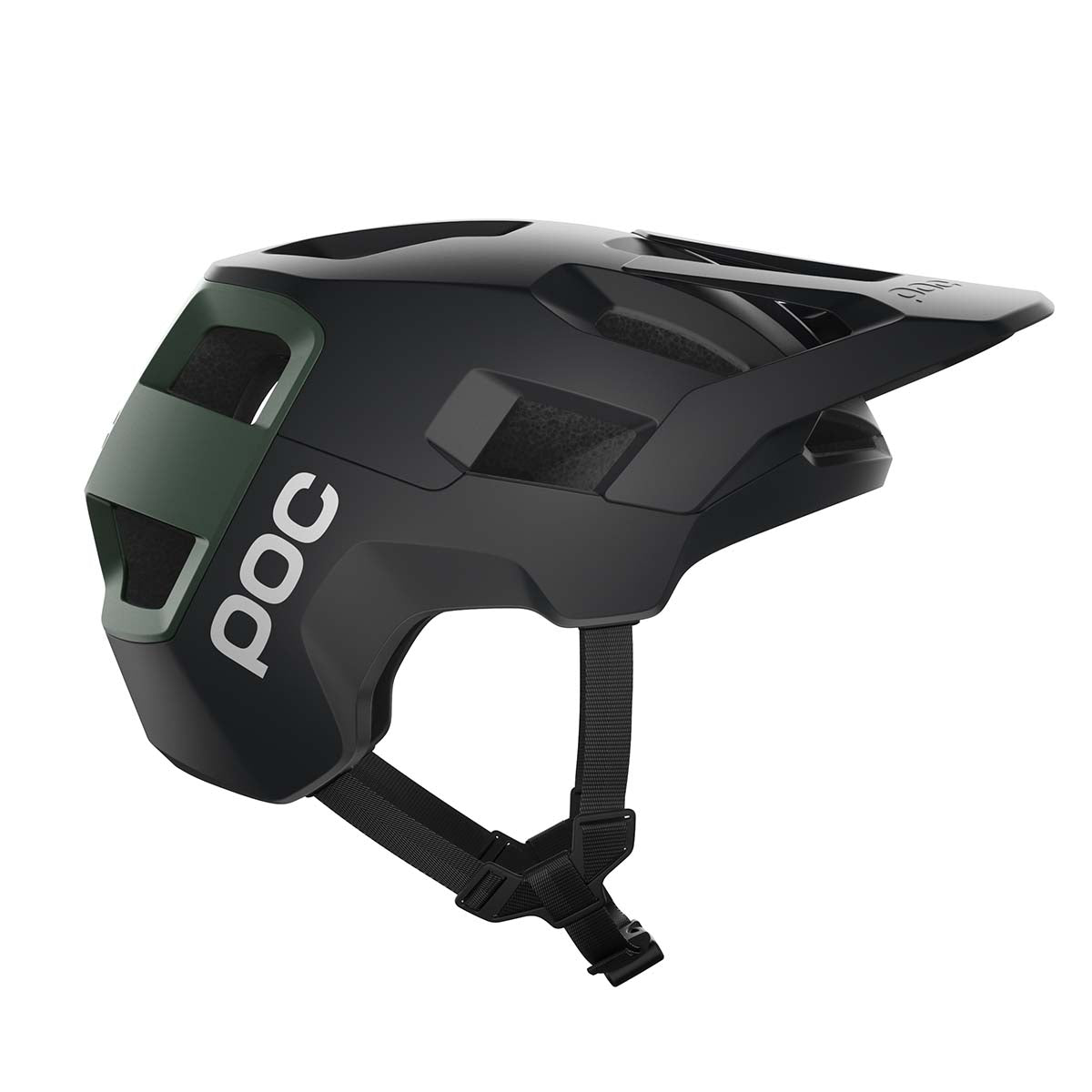 Poc Kortal Helm - Uranium Black/Epidote Green Metallic/Matt