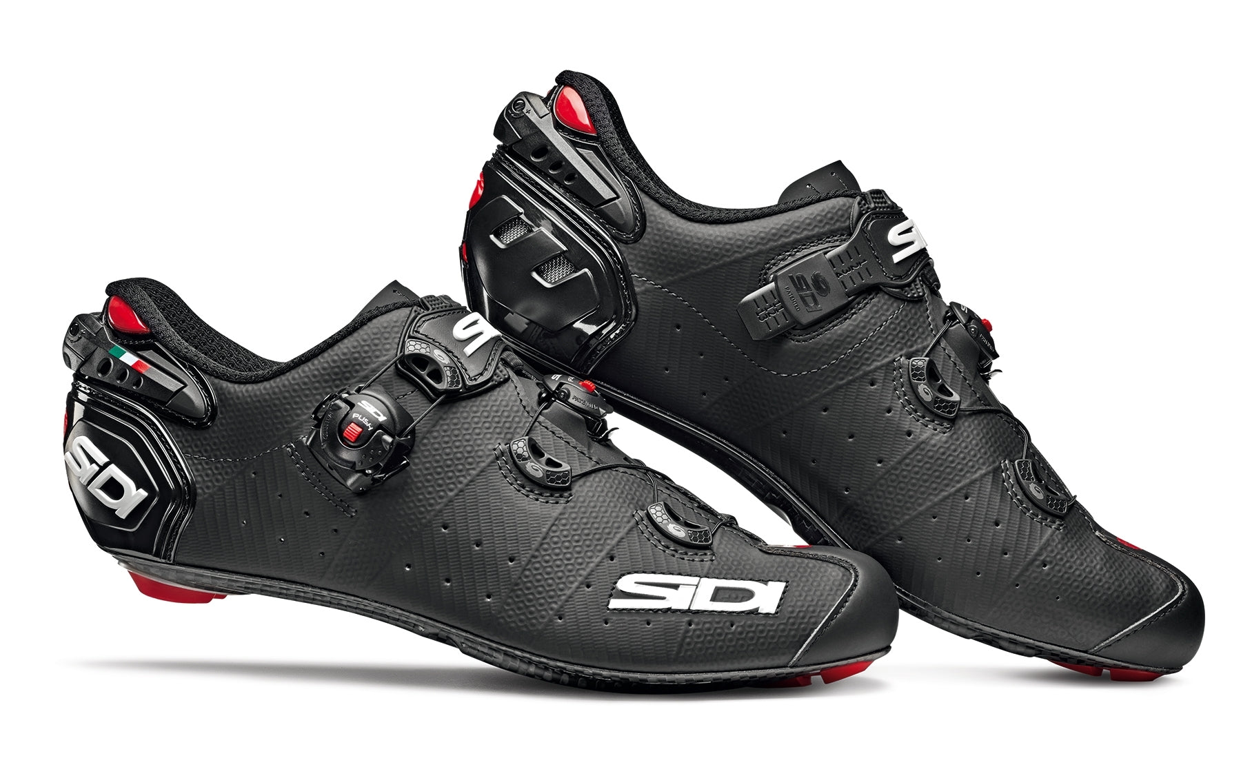 Sidi wire 2 carbon matt race fietsschoen mat zwart