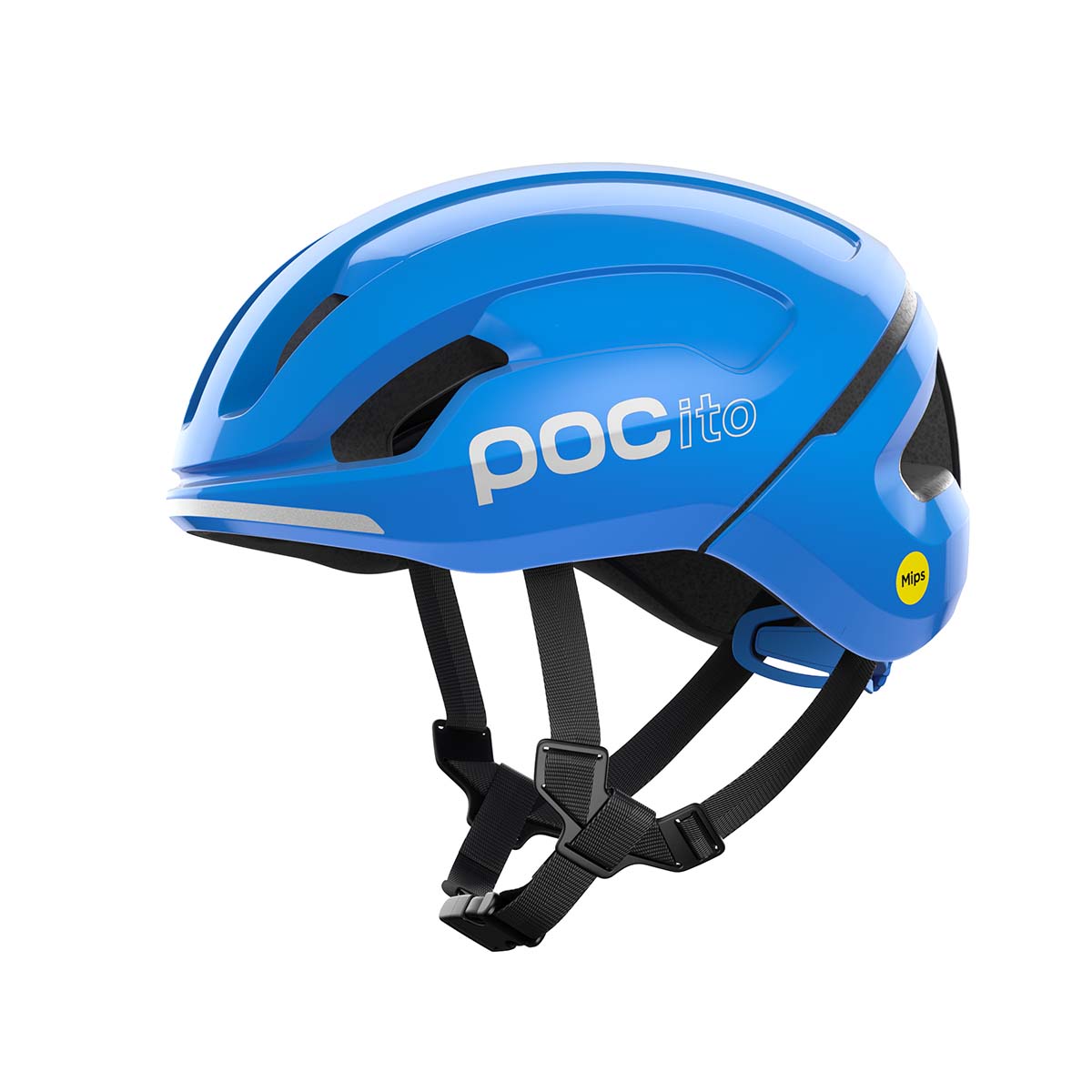 Poc POCito Omne MIPS Kinderhelm - Fluorescent Blue