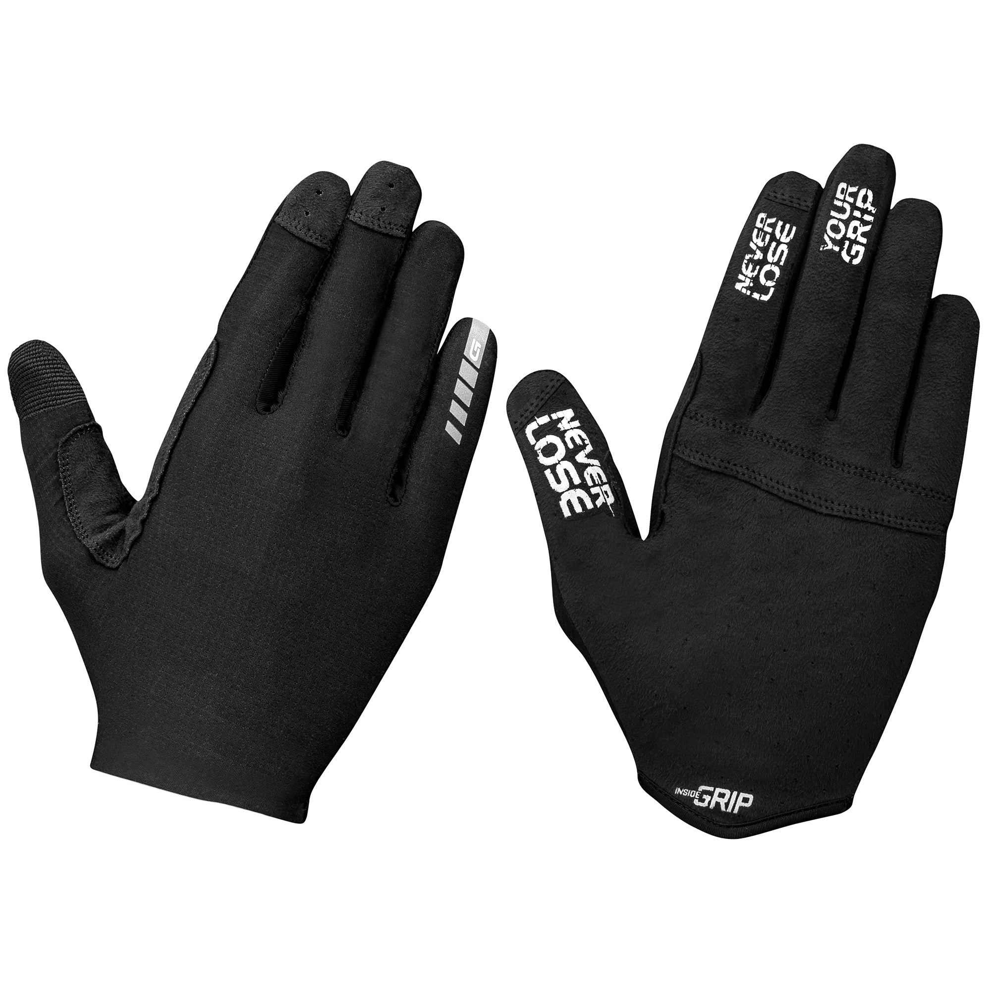 Gripgrab aerolite insidegrip long finger fietshandschoen zwart