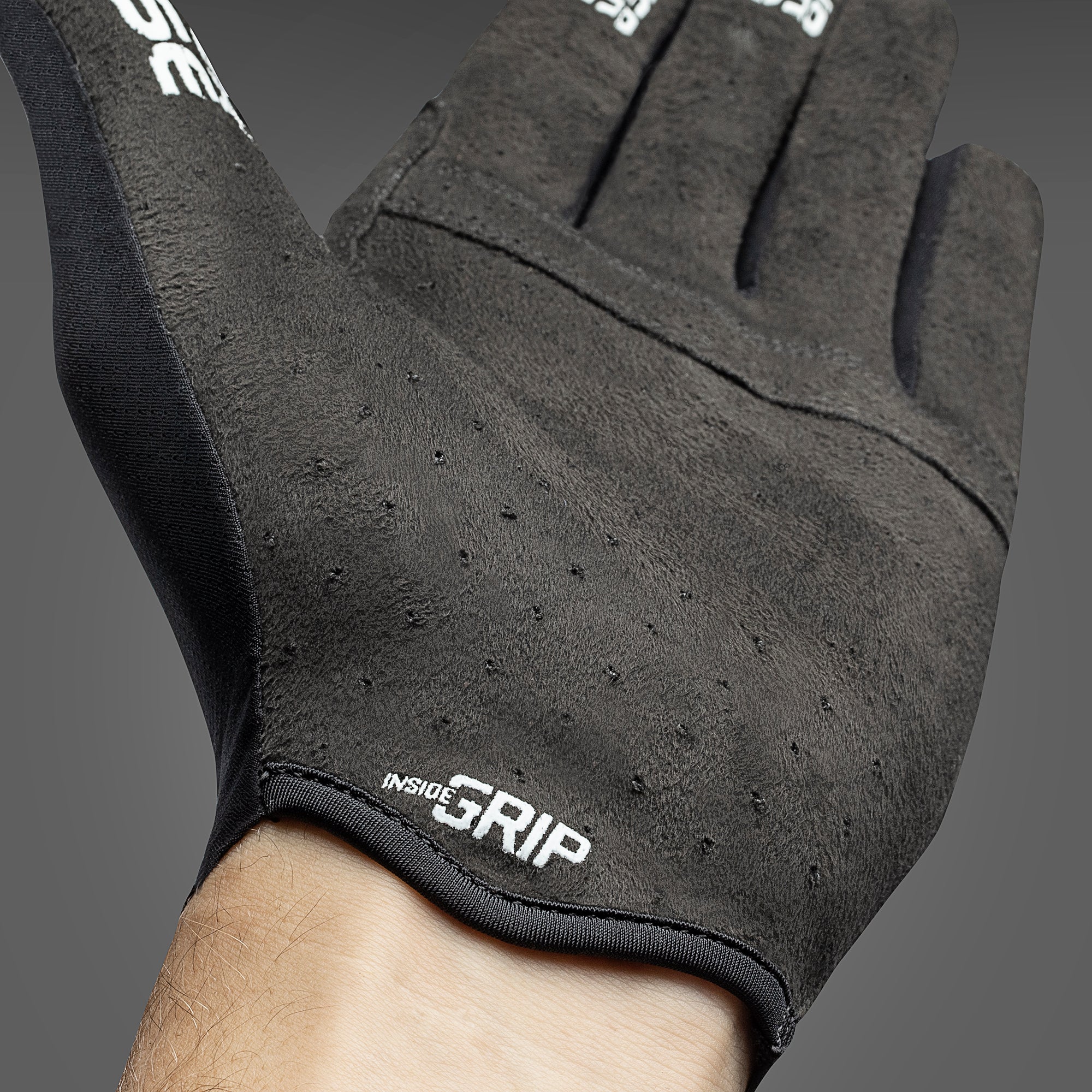 Gripgrab aerolite insidegrip long finger fietshandschoen zwart