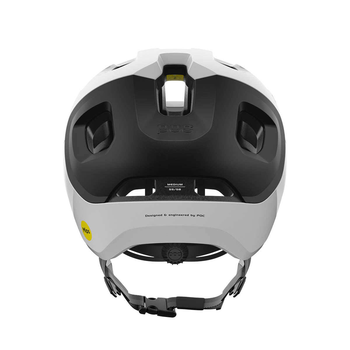 Poc Axion Race MIPS - Hydrogen White/Uranium Black Matt