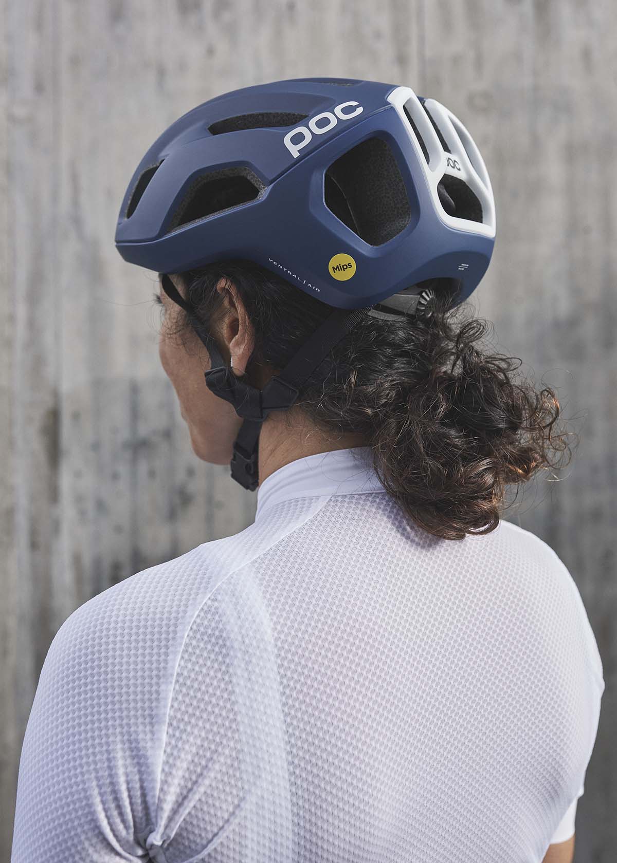 Poc Ventral Air MIPS Helm - Lead Blue Matt