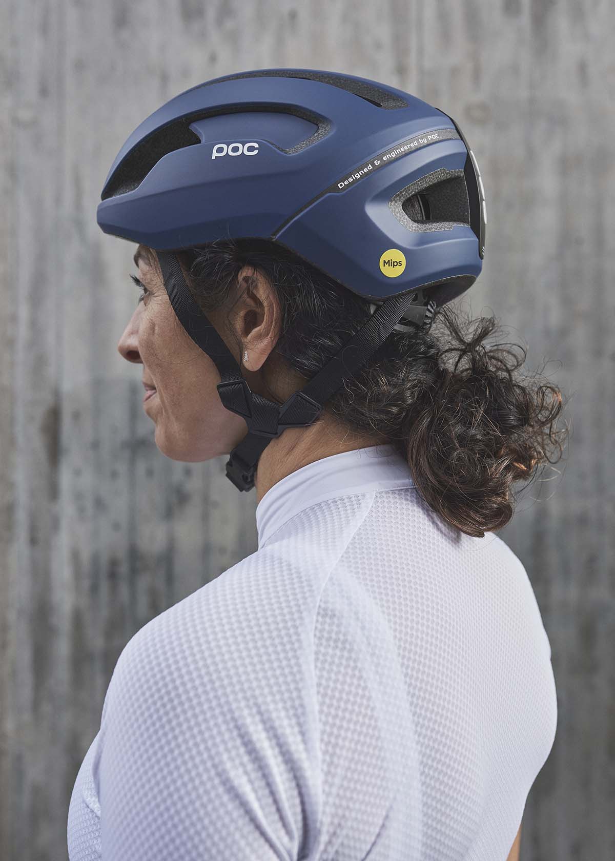 Poc Omne Air MIPS Helm - Lead Blue Matt