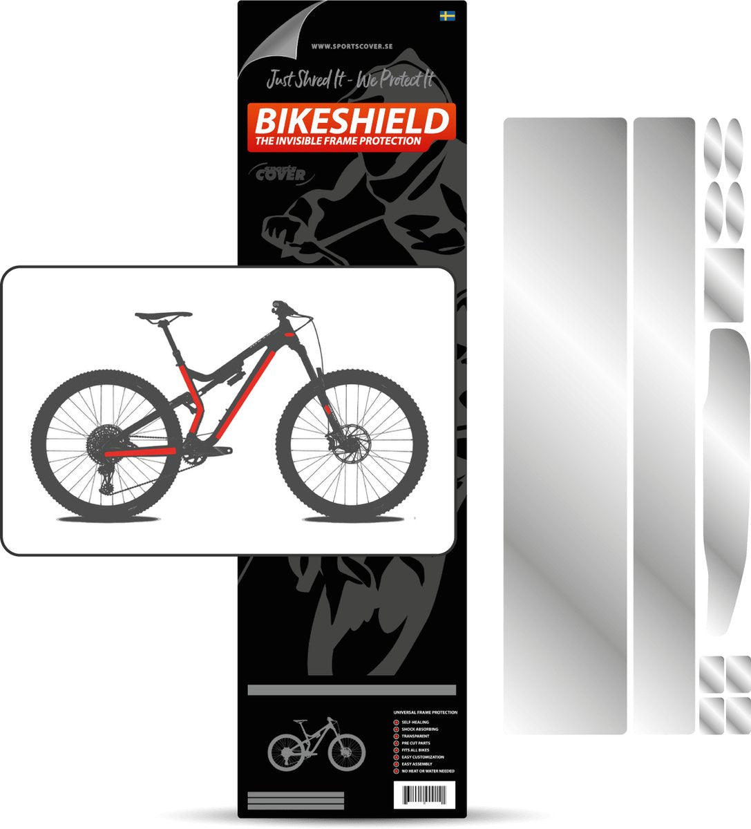 BIKESHIELD Full Pack Regular Frame Protection Matte