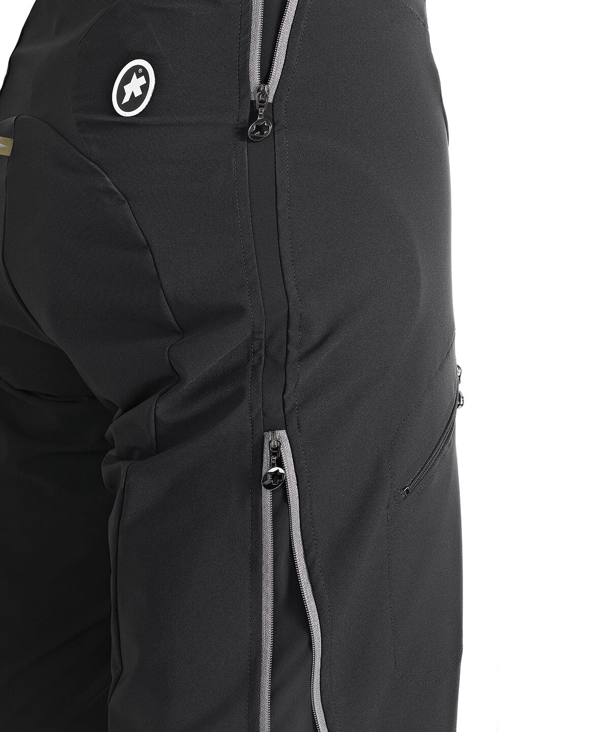 Assos h.rally cargo korte fietsbroek torpedo grijs