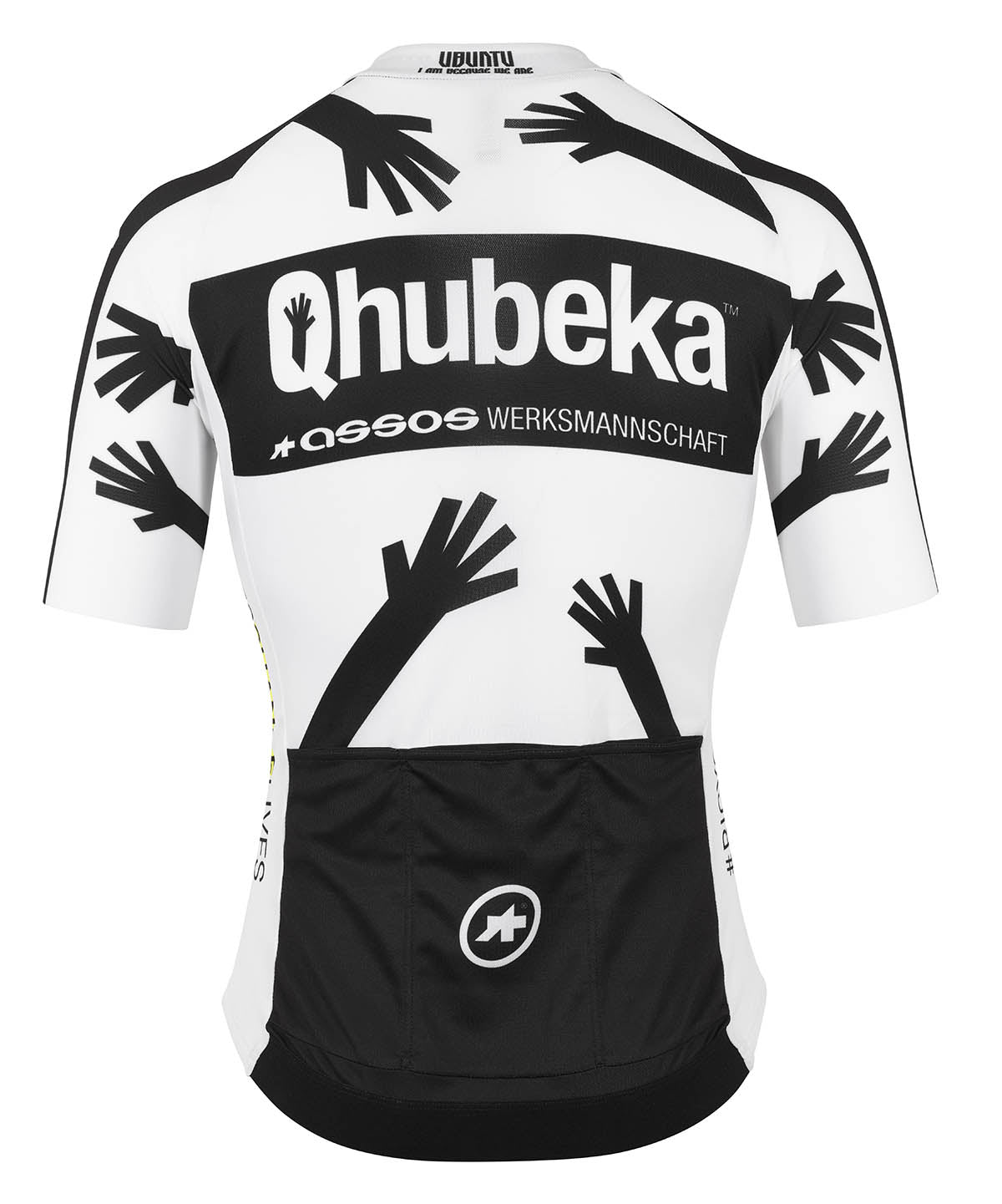 Assos Qhubeka Summer Jersey White Black