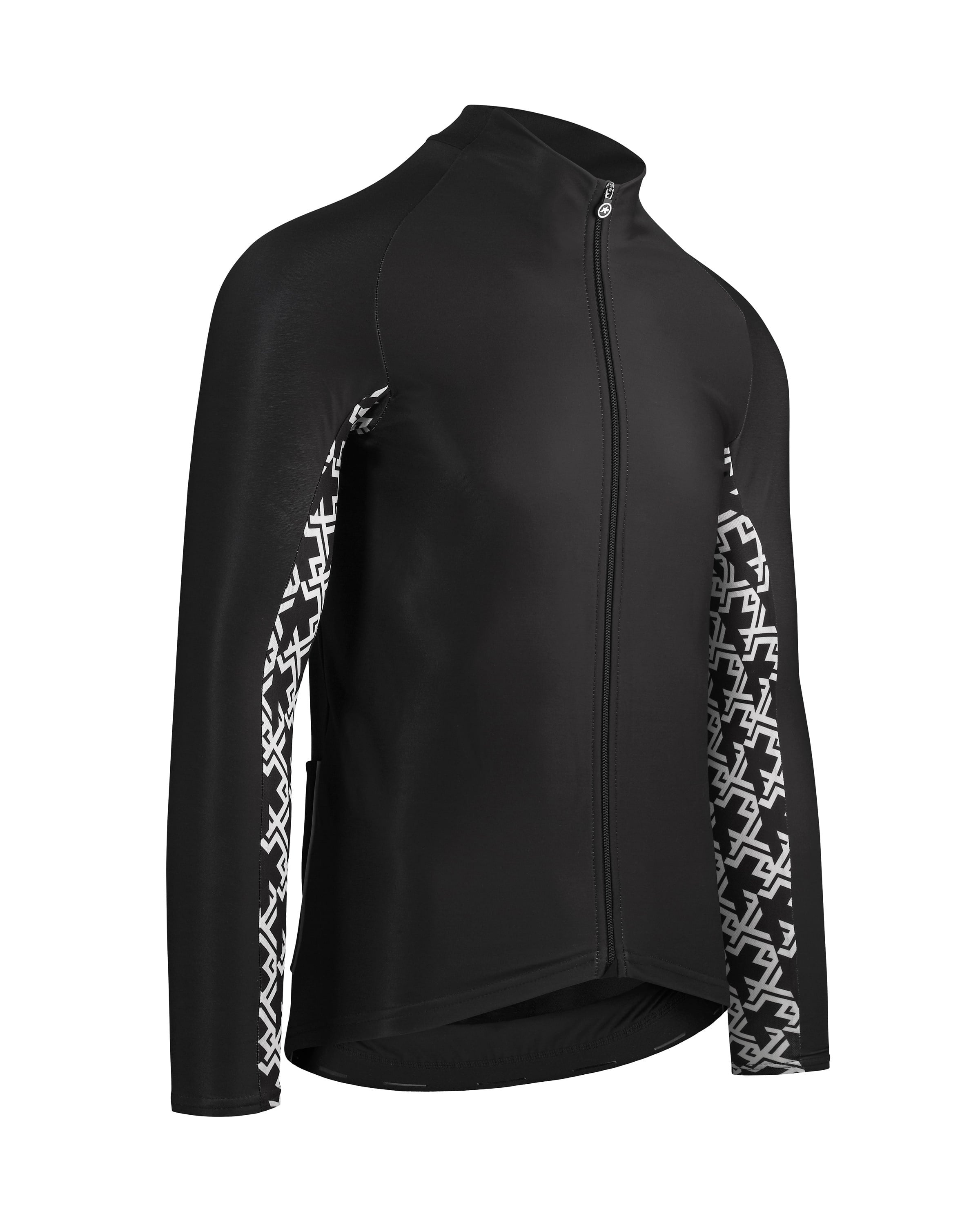 Assos mille gt spring/fall fietsshirt met lange mouwen zwart