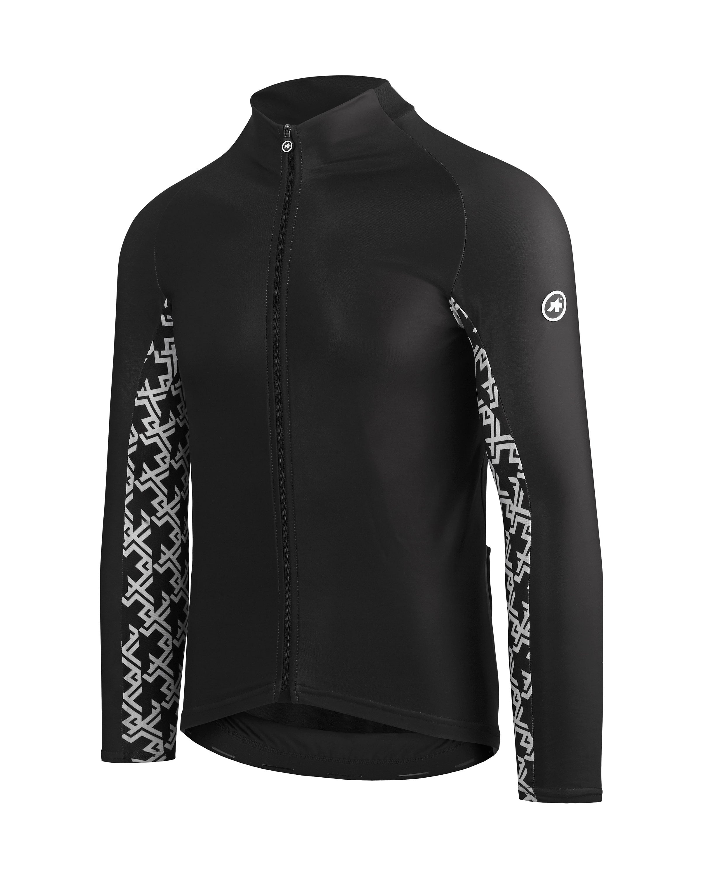 Assos mille gt spring/fall fietsshirt met lange mouwen zwart