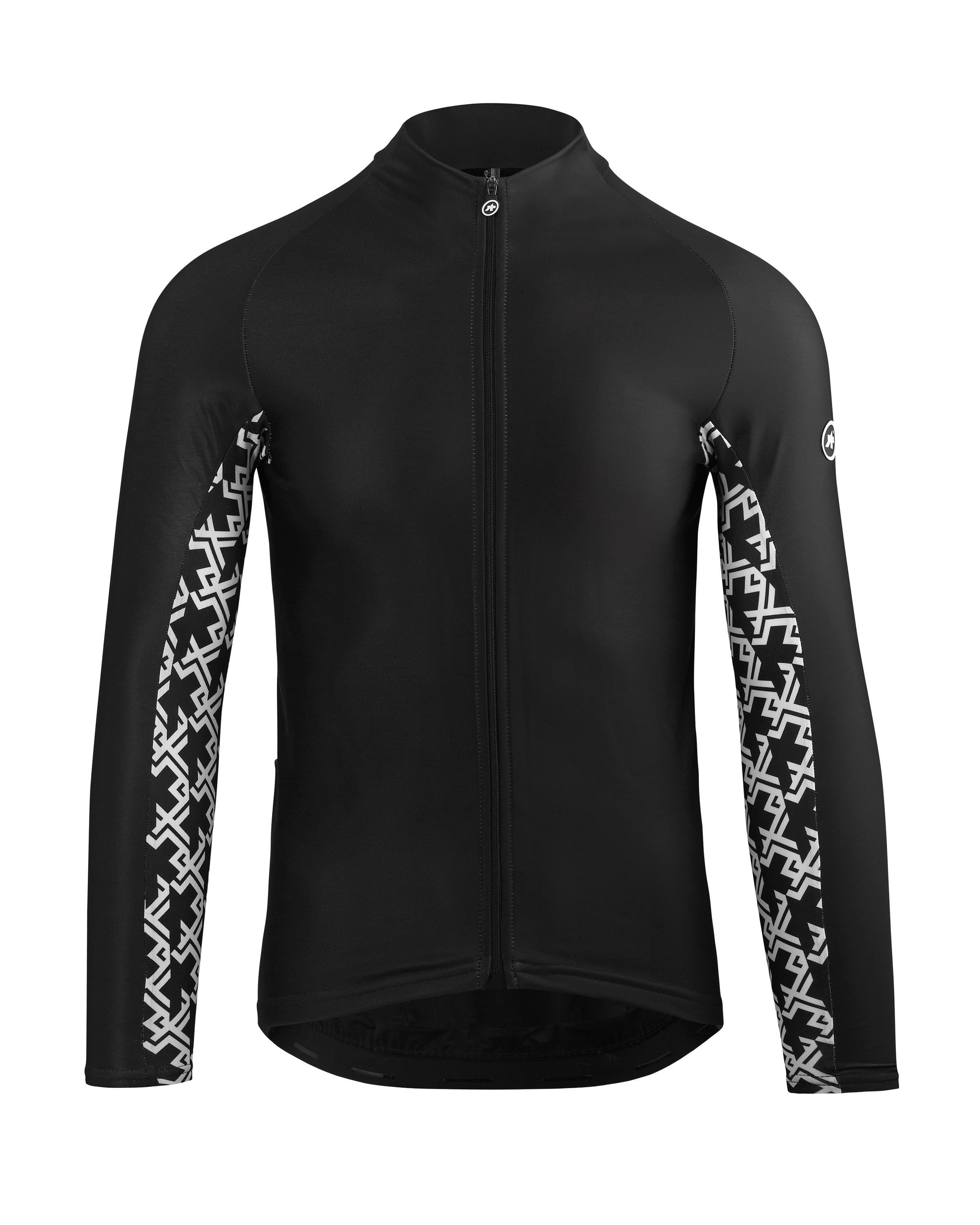 Assos mille gt spring/fall fietsshirt met lange mouwen zwart