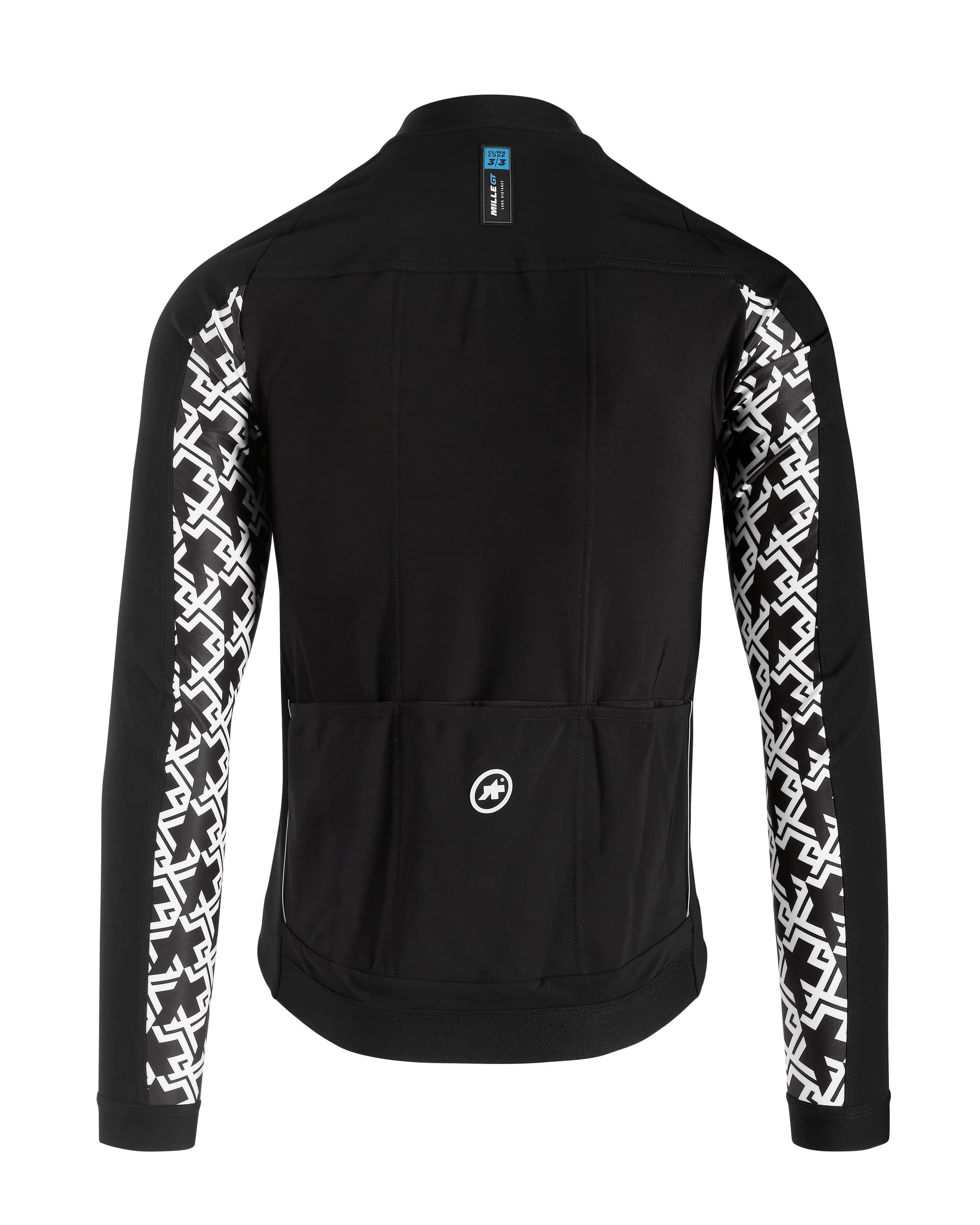 Assos mille gt winter fietsjack blackseries zwart