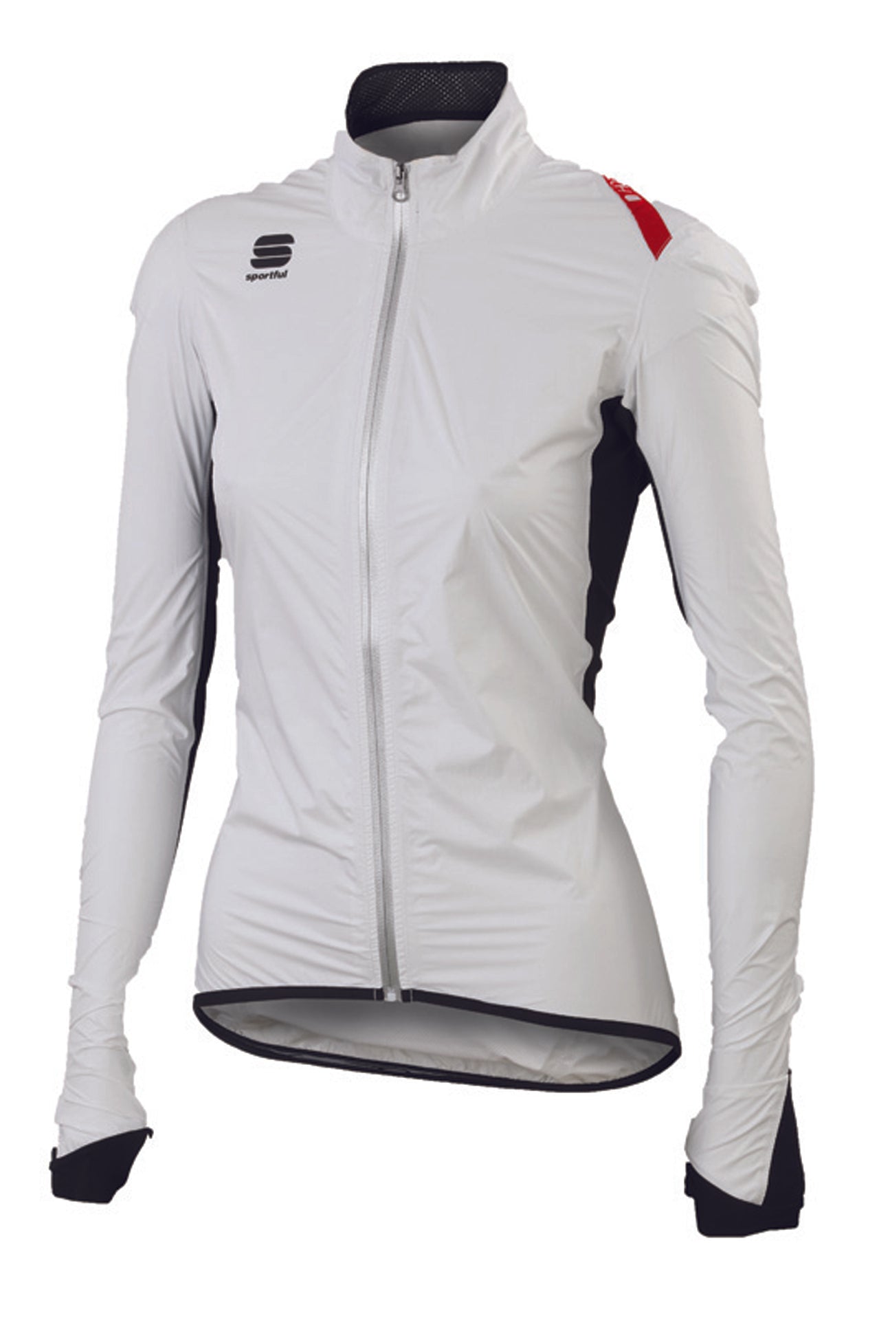 Sportful hot pack norain w dames regenjack wit zwart
