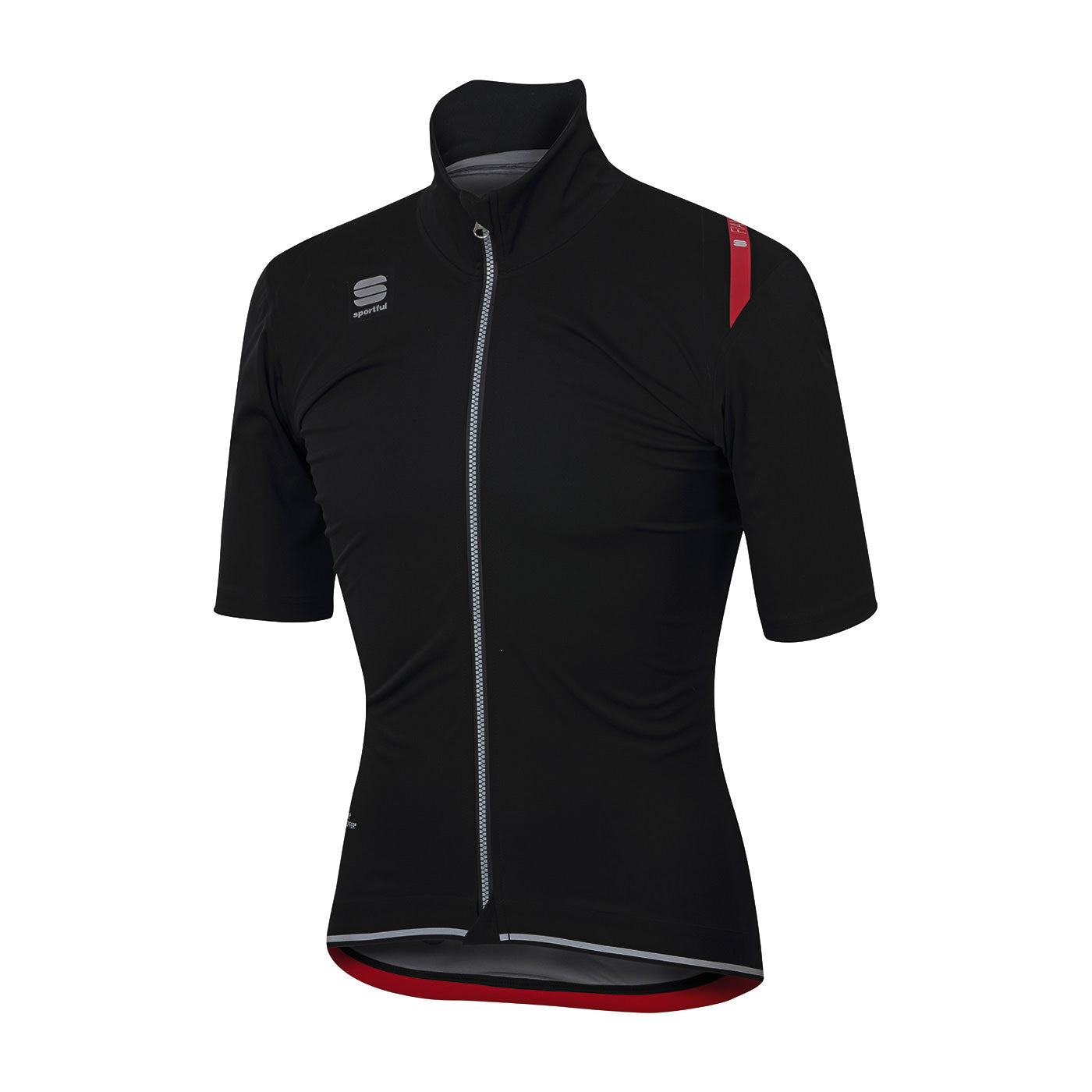 Sportful fiandre ultimate ws fietsjack korte mouwen zwart