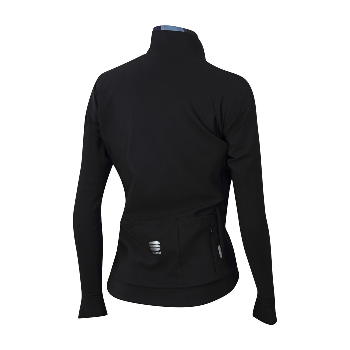 Sportful primavera switch thermal dames fietsjack zwart grijs