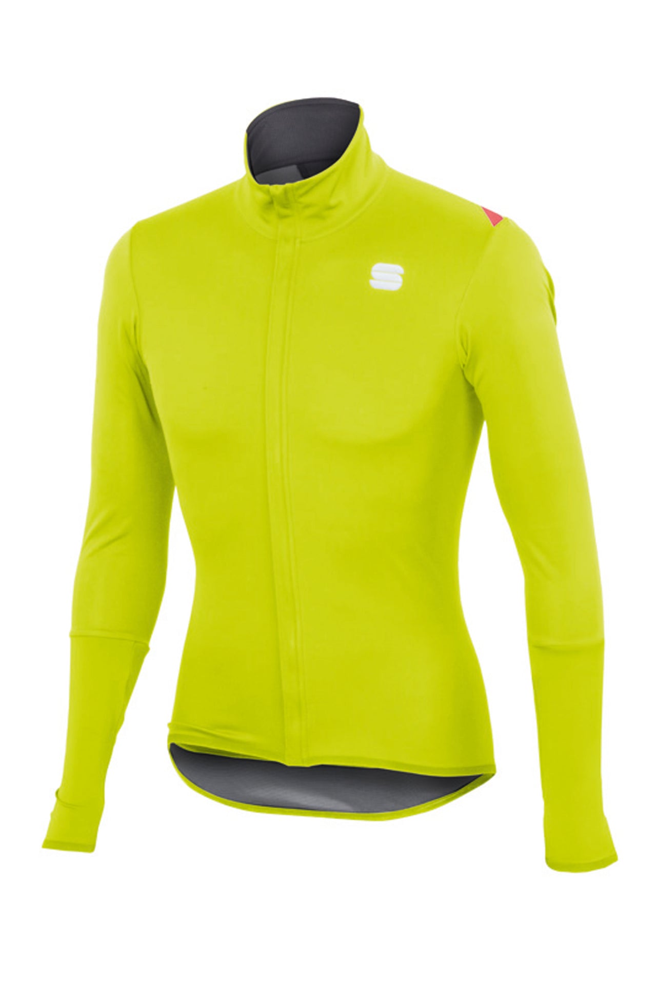 Sportful fiandre light norain top fietsshirt met lange mouwen fluo geel