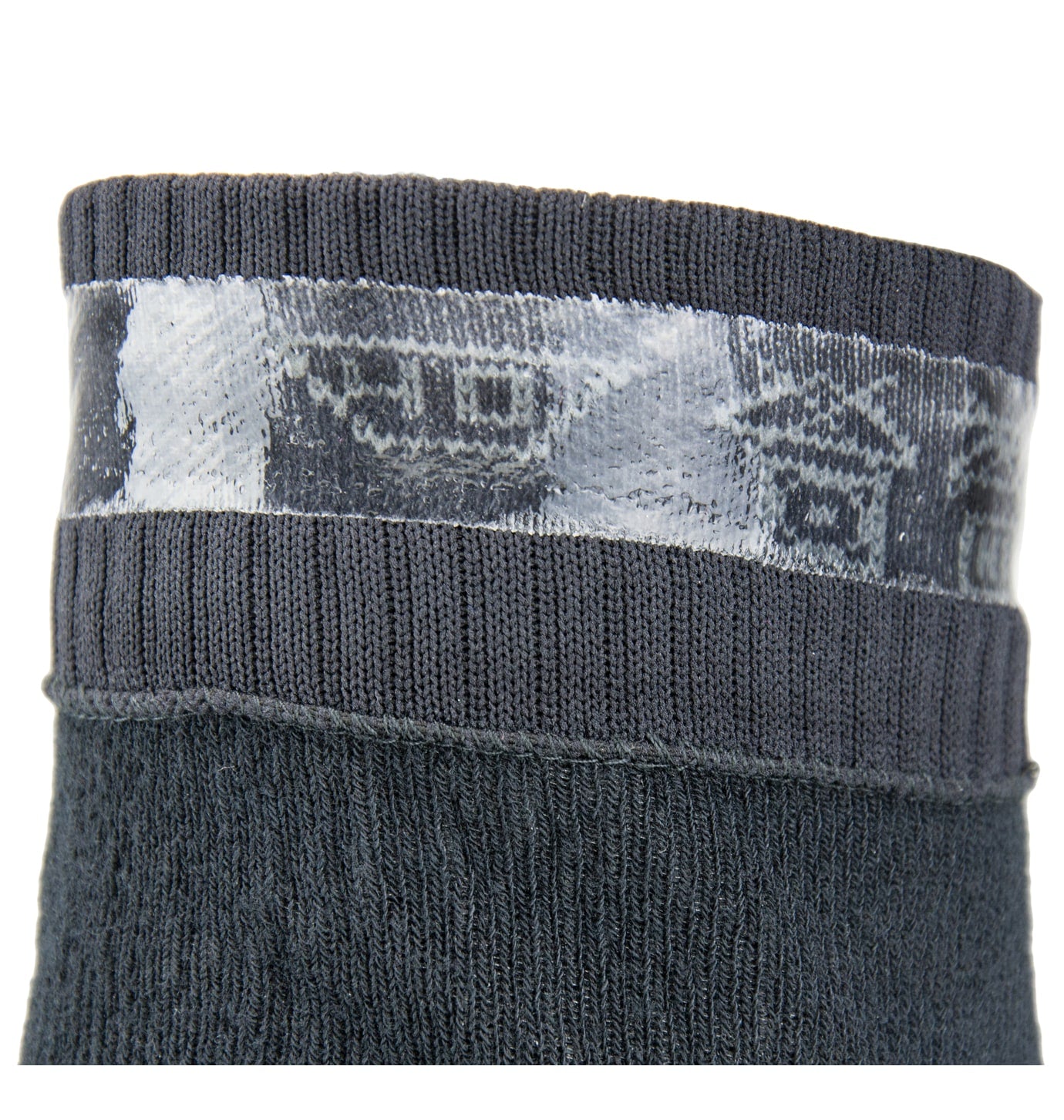 Sealskinz super thin pro mid waterdichte fietssok met hydrostop neon geel wit zwart