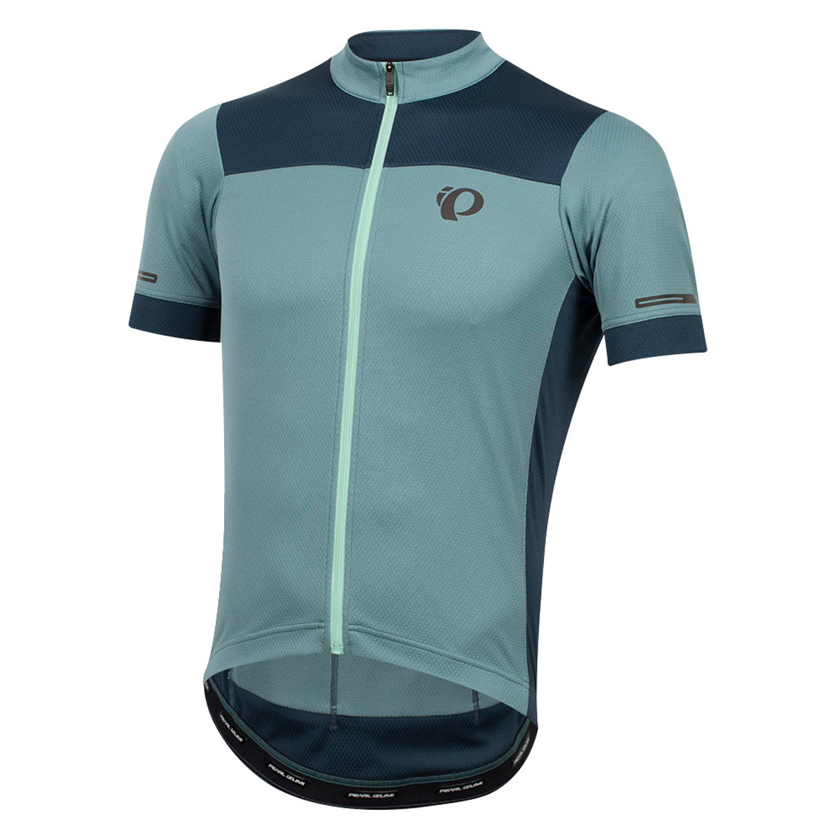 Pearl Izumi elite escape semi form fietsshirt met korte mouwen blauw navy