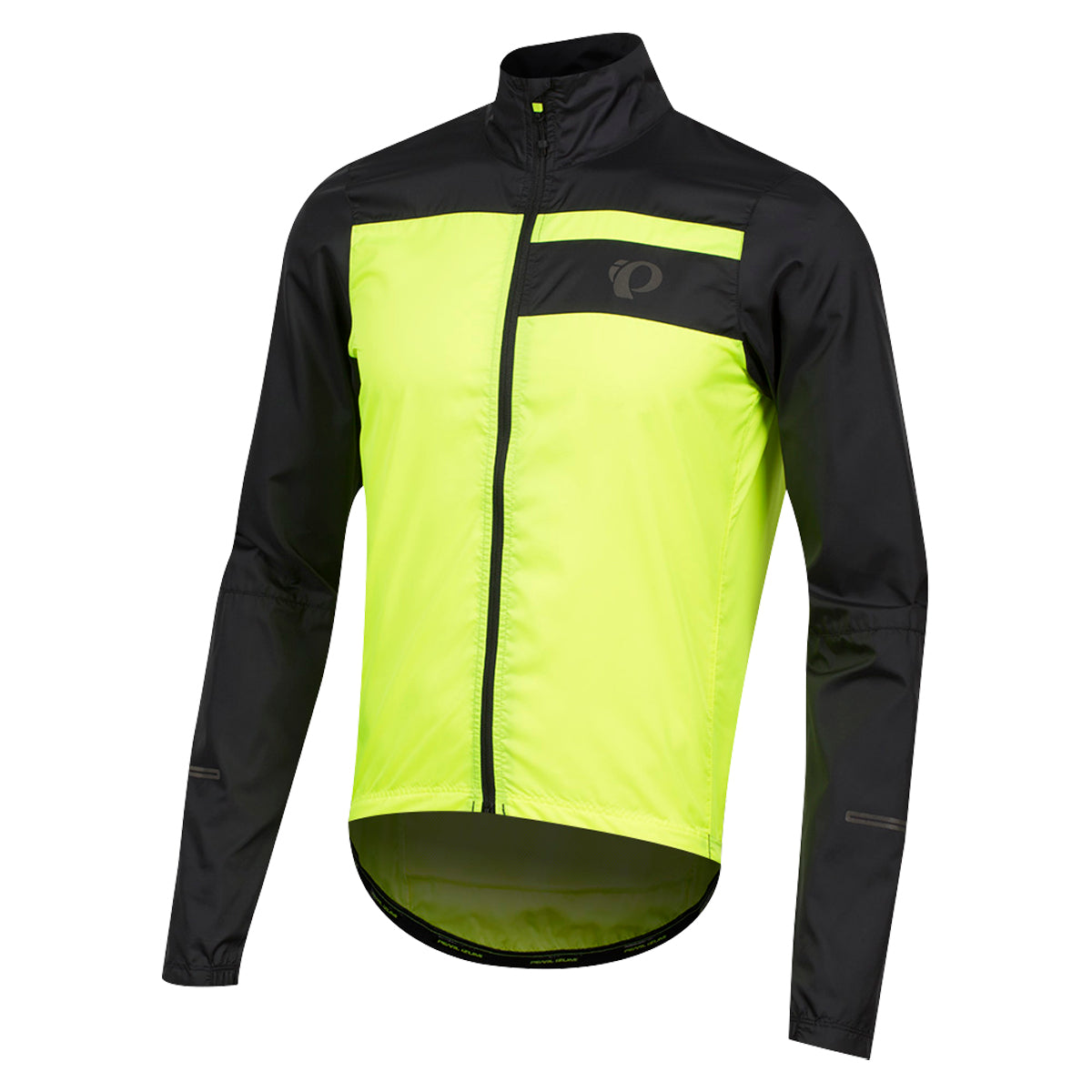Pearl Izumi elite escape barrier windjack zwart screaming geel
