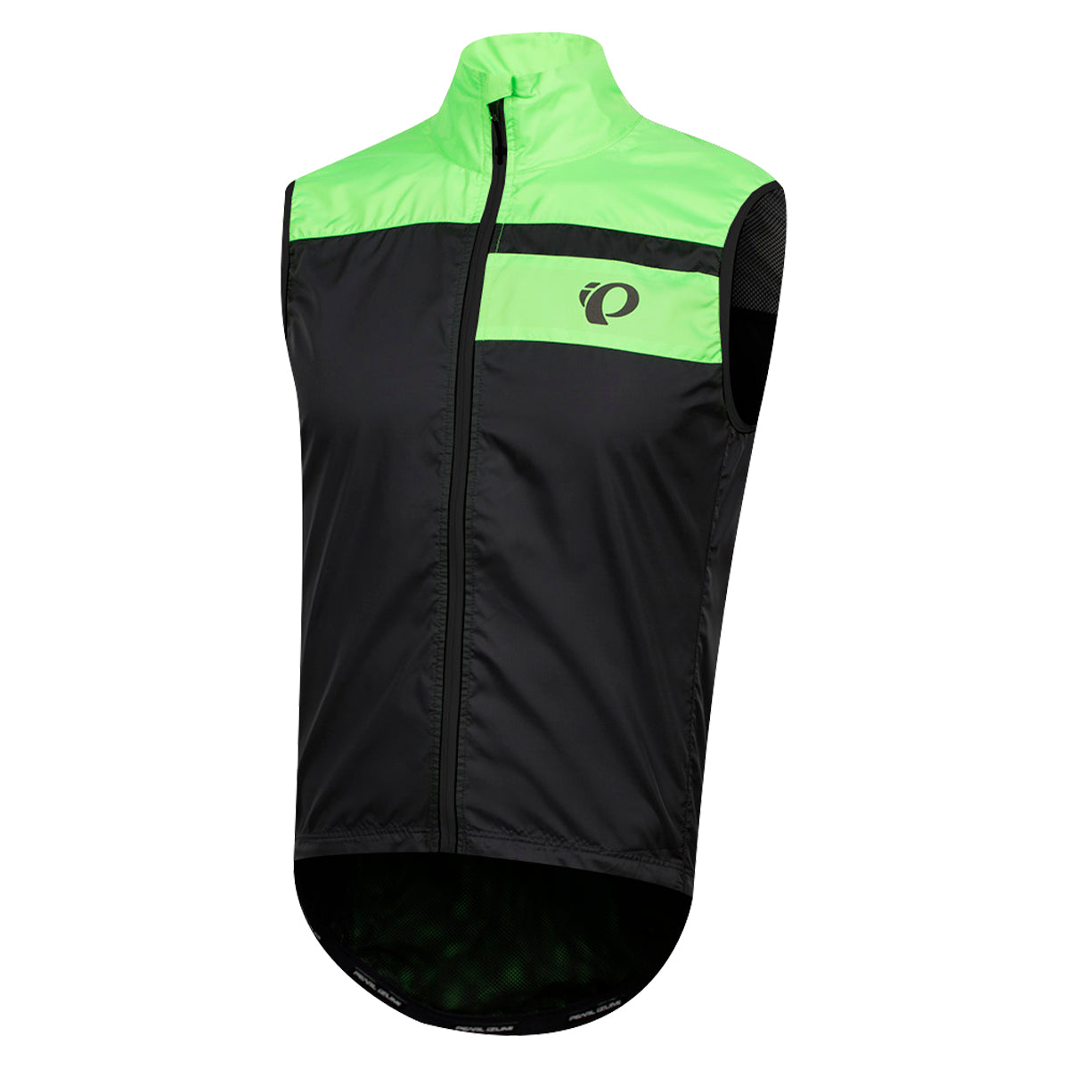 Pearl Izumi elite escape barrier windvest zwart screaming groen