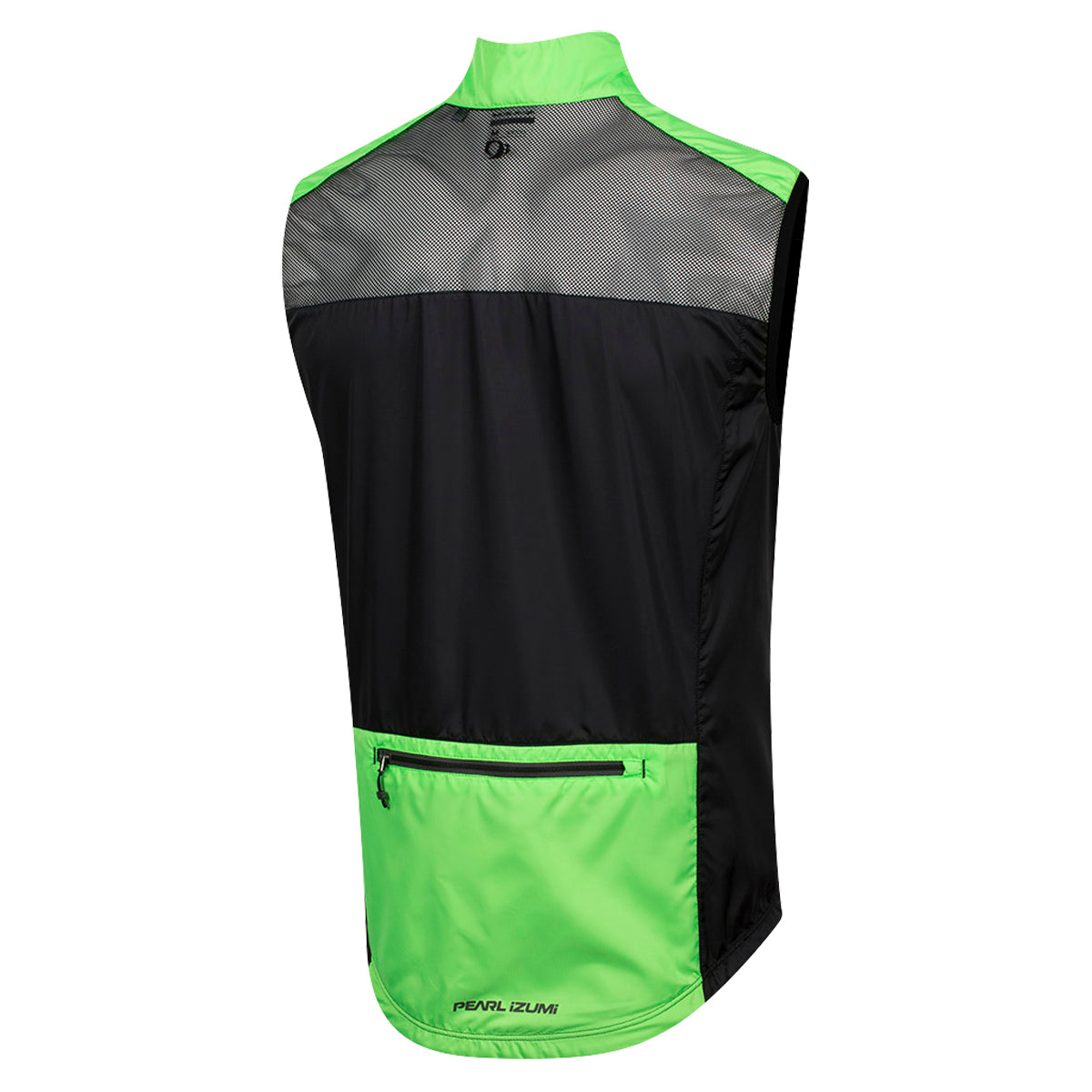 Pearl Izumi elite escape barrier windvest zwart screaming groen
