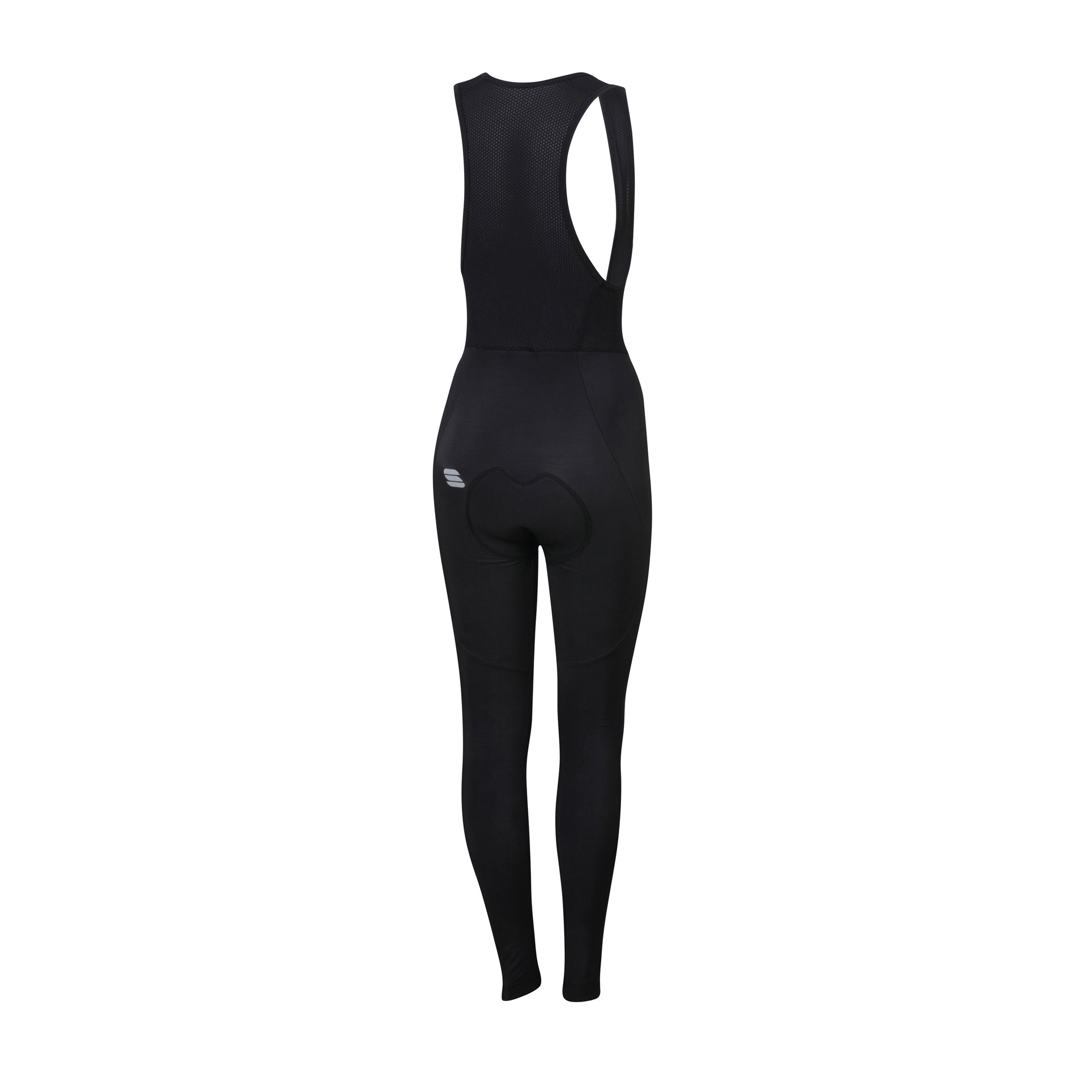 Sportful fiandre norain dames lange fietsbroek met bretels zwart