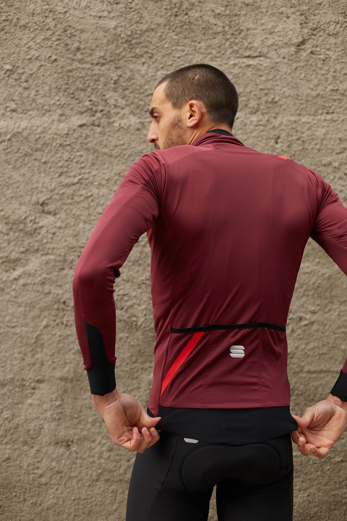 Sportful Fiandre Light No Rain Jacket - Red Wine