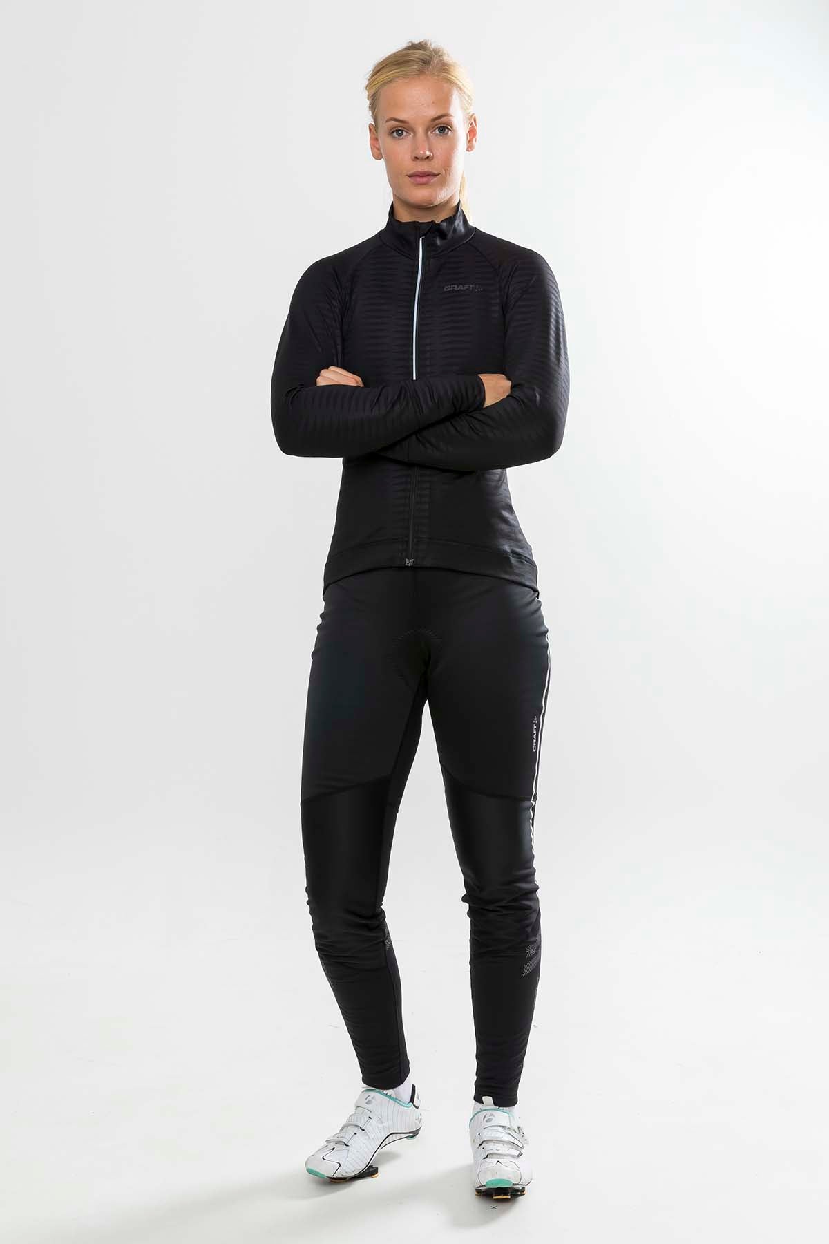 Craft Ideal Wind Bib Tights W - Black