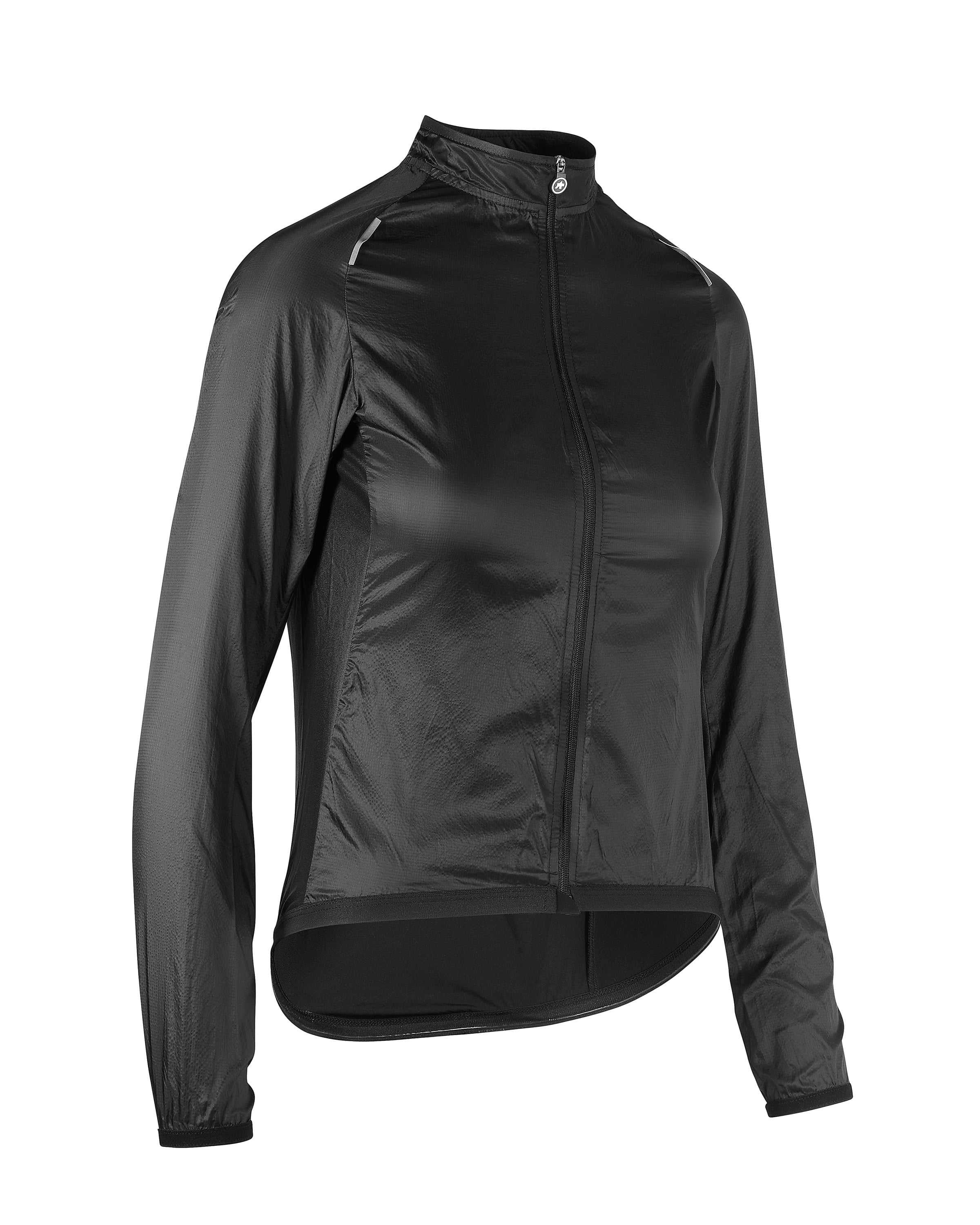 Assos uma gt dames windjack blackseries zwart