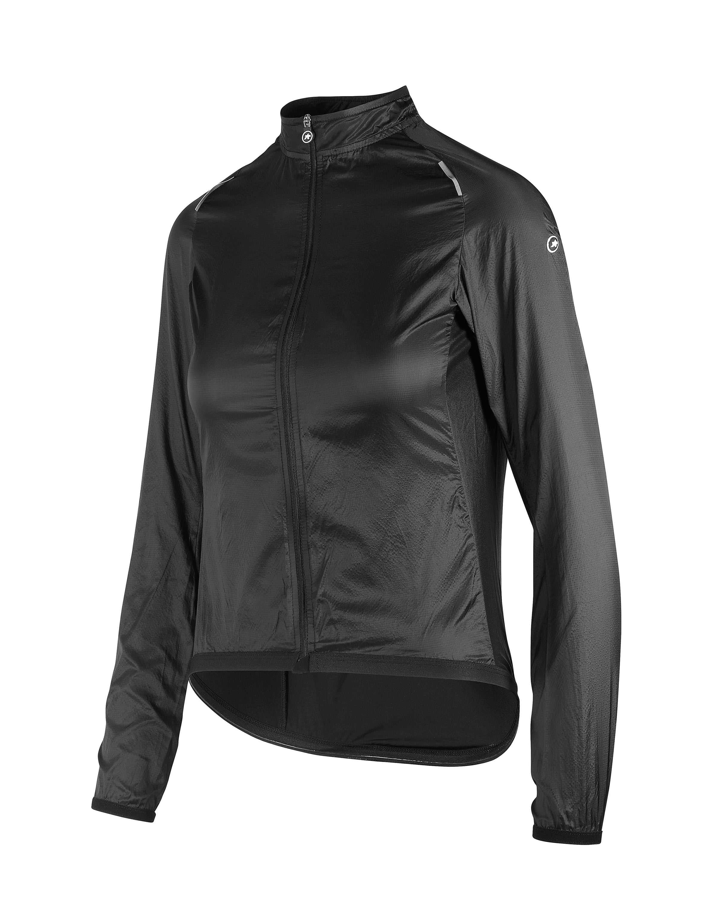 Assos uma gt dames windjack blackseries zwart