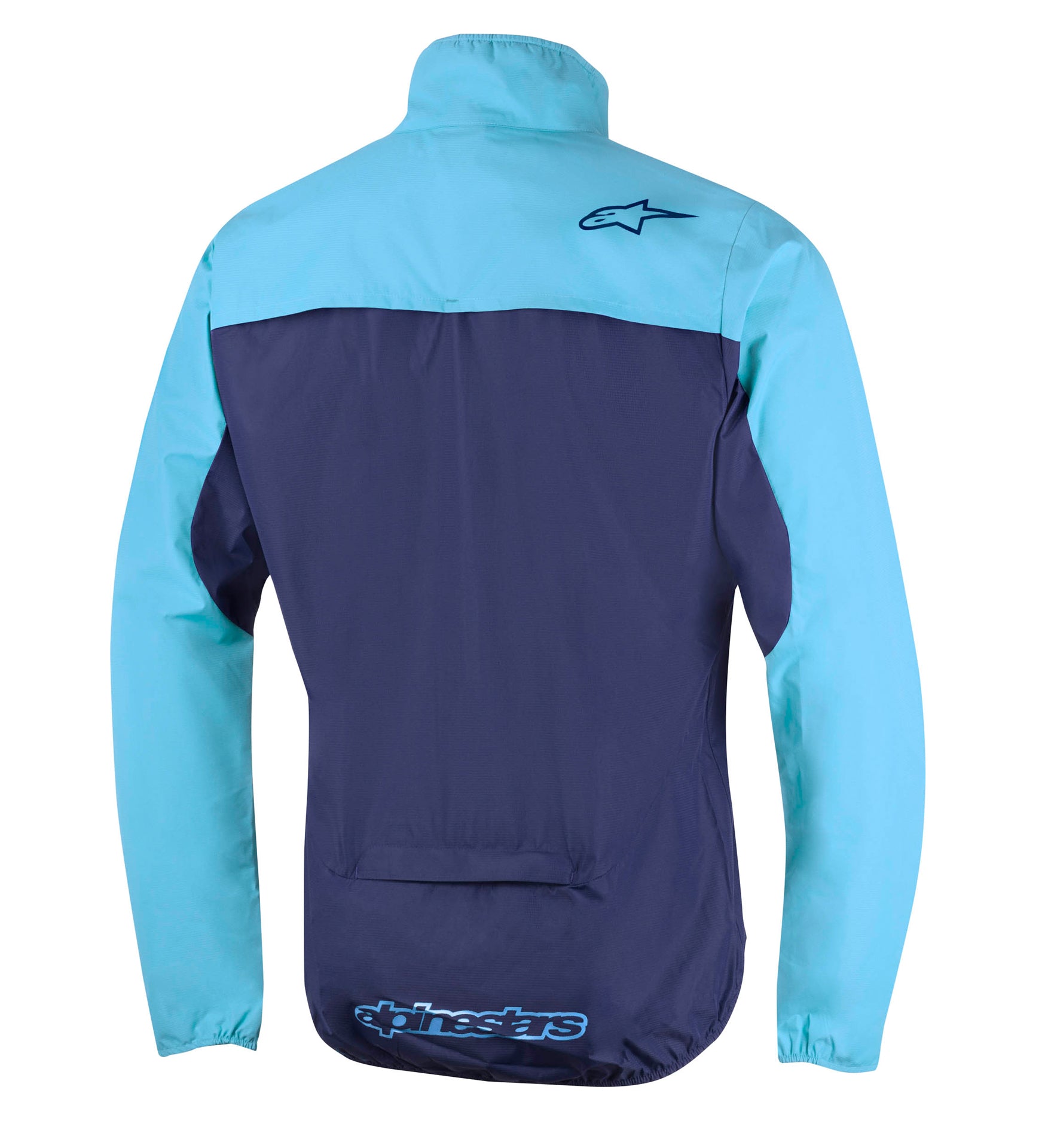 Alpinestars descender 2 fietsjack poseidon blauw atoll blauw