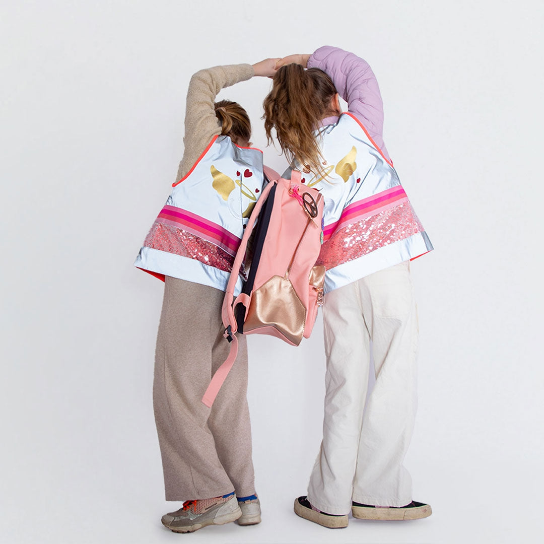 GOFLUO Bodyglower Miss Kids Vest Grey Reflective