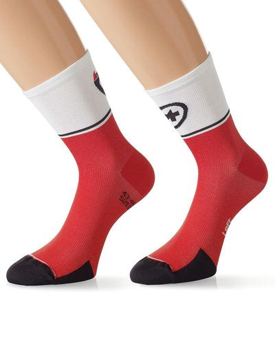 ASSOS Exploit Evo 7 Sock National Red