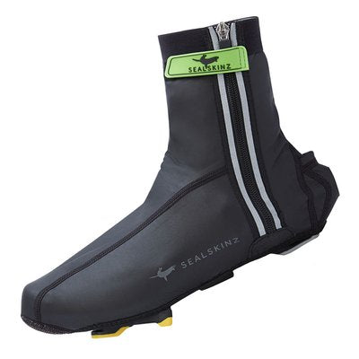 SEALSKINZ Waterproof Lightweight Halo Overshoes Black