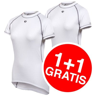PEARL IZUMI Lady Thermal Baselayer SS White 1+1 Gratis