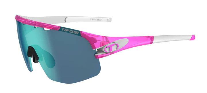 Tifosi Sledge Lite Fietsbril Crystal Pink Clarion Blue - AC Red-Clear