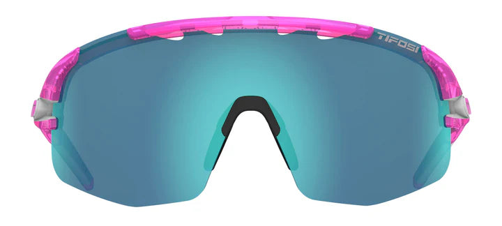 Tifosi Sledge Lite Fietsbril Crystal Pink Clarion Blue - AC Red-Clear