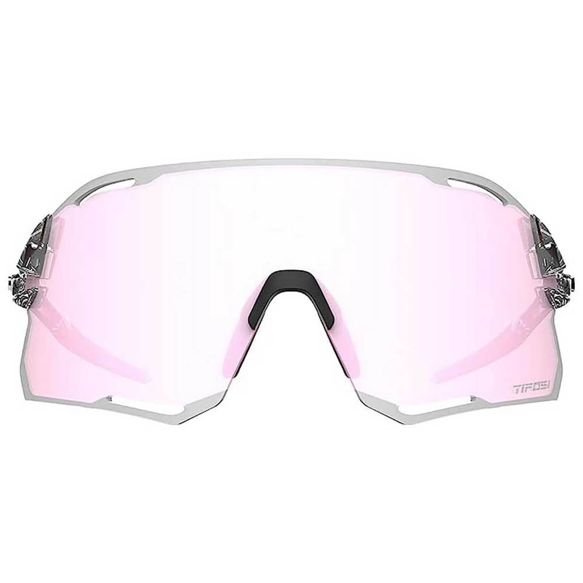 Tifosi Rail Race Fietsbril Crystal Clear - Clarion Rose Clear Lens