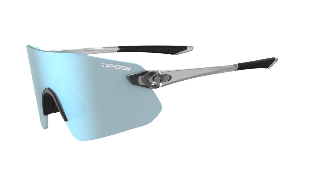 Tifosi Vogel Fietsbril Crystal transparant Smoke Blue Lens