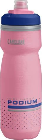 Camelbak podium chill geïsoleerde bidon 600ml roze ultramarine